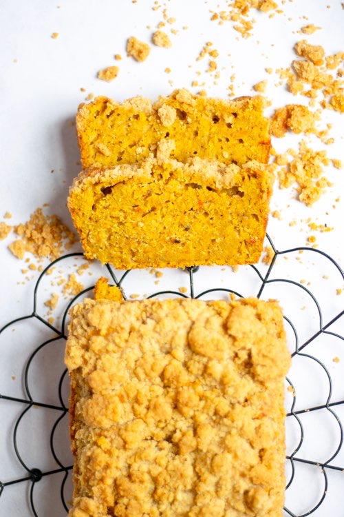 the best pumpkin bread with coconut milk